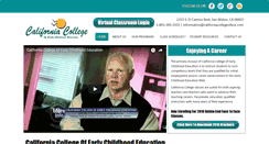Desktop Screenshot of californiacollegeofece.com